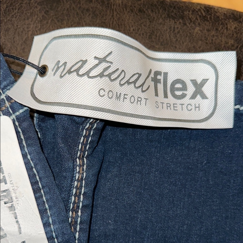 NEW Cultura Superior Denim Goods NYC Women's Straight Fit Jeans - Dark Blue - Picture 4 of 11
